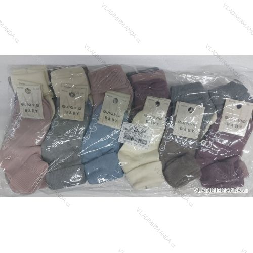 Thin Christmas cotton women's socks (35-38, 38-41) AURA.VIA AURA23SN517