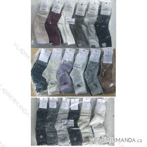 Thin Christmas cotton women's socks (35-38, 38-41) AURA.VIA AURA23SN517