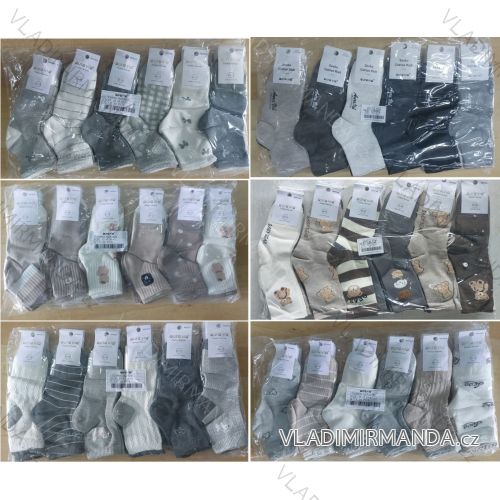 Thin Christmas cotton women's socks (35-38, 38-41) AURA.VIA AURA23SN517