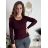 Women's ribbed summer dress with straps (S/ML/XL ONE SIZE) MB2123Z220