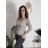 Women's ribbed summer dress with straps (S/ML/XL ONE SIZE) MB2123Z220