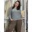 Women's long sleeve sweater (uni s / m) ITALIAN FASHION TM922STAR