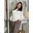Women's long sleeve sweater (uni s / m) ITALIAN FASHION TM922STAR