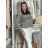Women's Medium Length Skirt (S/M ONE SIZE) ITALIAN FASHION IMM23HG3154