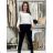 Women's casual summer short sleeve dress VIOLA (S/M/L ONE SIZE) ITALIAN FASHION IMSM25022