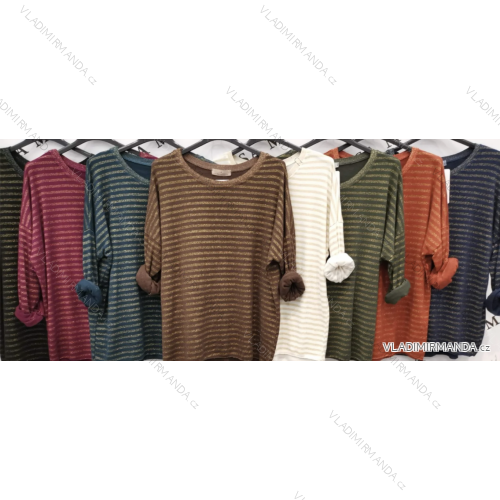 Women's long sleeve tunic (S/M/L ONE SIZE) ITALIAN FASHION IMPLI242025