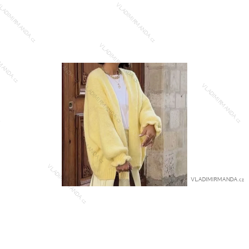 Women's lightweight pullover jacket with hood 3/4 long sleeves (S/M/L ONE SIZE) ITALIAN FASHION IMPLI259521