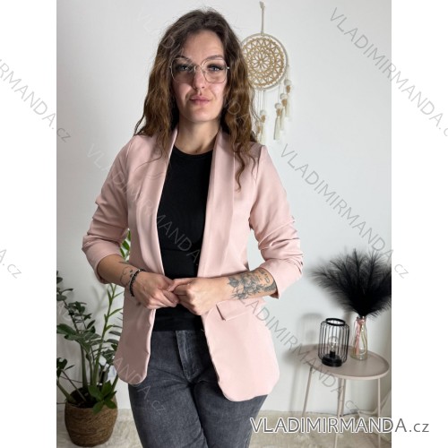 Long sleeve jacket (one size) ITALIAN MODA IMC17324 rose old rose S