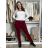 Women's Oversized Knitted Long Sleeve Sweater (S/M ONE SIZE) ITALIAN FASHION IMSN2416125