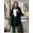 Long women's fleece coat (SML-XL) ITALIAN FASHION IMD211106 M/L/XL black