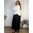 Women's Summer Long Harem Pants (42/44/46 ONE SIZE) ITALIAN FASHION IM424361 46/48/50 black