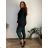 Women's oversized stretch sweatpants (50/52 ONE SIZE) ITALIAN FASHION IM425016