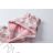 Warm fluffy bathrobe with hood for girls (98-128) KUGO FZ-6717