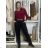 Women's 3/4 long sleeve shirt dress (XS/S/M ONE SIZE) ITALIAN FASHION IMD25030