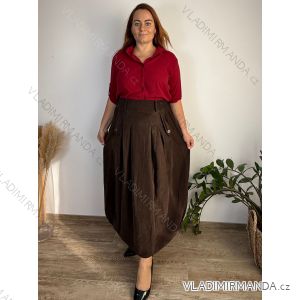 Women's Warm Long Sleeve Dress (L / XL ONE SIZE) ITALIAN FASHION IM421MIA