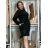 Jacket thin long sleeve women's (UNI XS-M) ITALIAN FASHION IM120049 S / M / L Brown