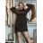 Jacket thin long sleeve women's (UNI XS-M) ITALIAN FASHION IM120049 S / M / L Brown