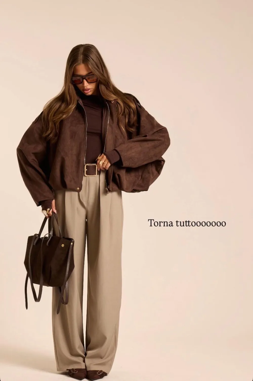 Women's long sleeve tunic (S/M/L ONE SIZE) ITALIAN FASHION IMPLP2412020060
