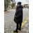 Zip Hooded Jacket Long Sleeve Women's Plus Size (3XL-8XL) POLISH FASHION PMWT21T21-69 70 black