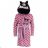 Bathrobe with hood children's minnie mouse girls (98-116) SETINO HW2035