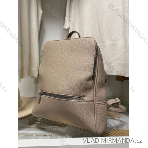 Small Women's Handbag Batoh dámský (12X32) TESSRA KABELKY TES223415-BB ONE SIZE Dark beige