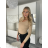 Women's elegant icecool jumpsuit (M/L, XL/XXL) AINUOSI ITALIAN FASHION IMB232785 XS/S/M black