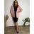 Set elegant jacket long sleeve and pants women (S / M ONE SIZE) ITALIAN FASHION IMM211392