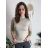 Women's long sleeve furry sweater (S/M/L ONE SIZE) ITALIAN FASHION IMWCH25116