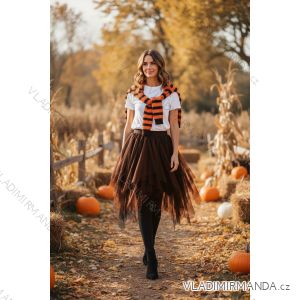 Women's Mid-Length Tulle Skirt (S/M ONE SIZE) ITALIAN FASHION IMD23198