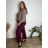 Women's oversized stretch sweatpants (50/52 ONE SIZE) ITALIAN FASHION IM425016