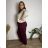 Women's long-sleeved, lightweight, zipped hooded sweatshirt, oversized (52/54/56 ONE SIZE) ITALIAN FASHION IMC25359  black