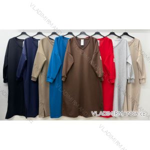 Women's oversized stretch sweatpants (50/52 ONE SIZE) ITALIAN FASHION IM425016