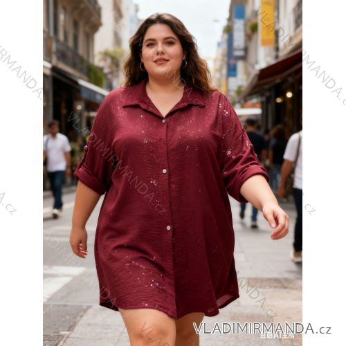 Elegant trousers with belt for women (S/M/L ONE SIZE) ITALIAN FASHION IM425057