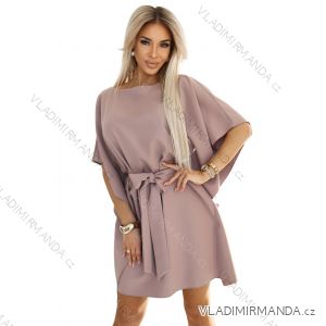 Women's Knitted Sweater Dress Set (S/M ONE SIZE) ITALIAN FASHION IMWE223972