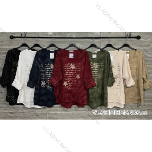 Women's Medium Length Skirt (S/M ONE SIZE) ITALIAN FASHION IMM23HG3154