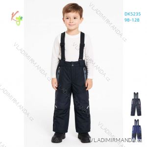 Winter warm-up pants for ski youth girls and boys (134-164) KUGO DK8231