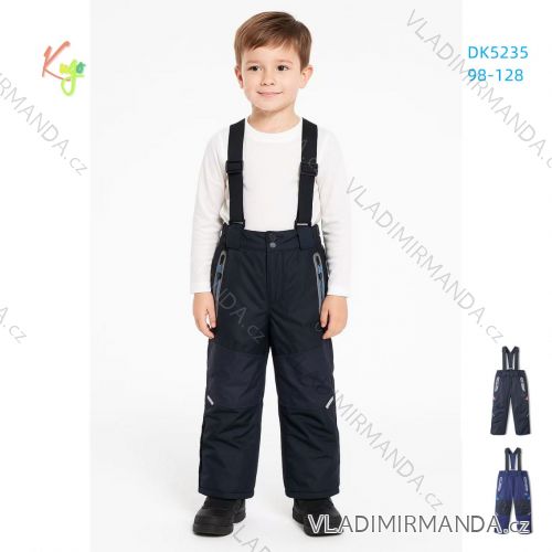 Winter warm-up pants for ski youth girls and boys (134-164) KUGO DK8231
