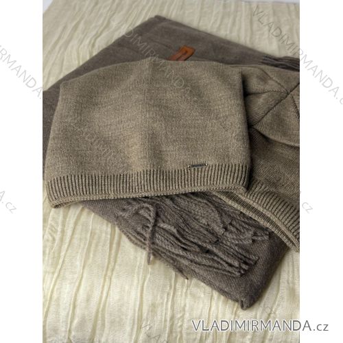 Women's warm winter fleece hat (ONE SIZE) WROBI POLAND PV919036