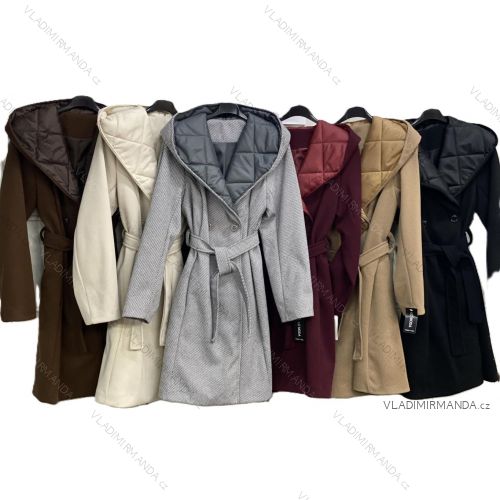 Women's long-sleeved, lightweight, zipped hooded sweatshirt, oversized (52/54/56 ONE SIZE) ITALIAN FASHION IMC25359