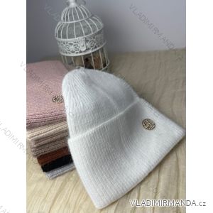 Women's winter hat with pompom (ONE SIZE) PERFECT POLISH FASHION PVE25001