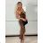 Women's long elegant party dress with straps (S/M ONE SIZE) ITALIAN FASHION IMPBB23B23376