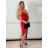 Women's long elegant party dress with straps (S/M ONE SIZE) ITALIAN FASHION IMPBB23B23376