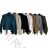 Women's long-sleeved, lightweight, zipped hooded sweatshirt, oversized (52/54/56 ONE SIZE) ITALIAN FASHION IMC25359