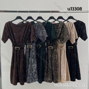 Women's short summer icecool sleeveless dress (S/M ONE SIZE) ITALIAN FASHION IMM23177