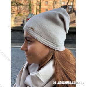 Women's warm winter fleece hat (ONE SIZE) WROBI POLAND PV919036