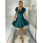 Women's Short Casual Short Sleeve Dress (S/M ONE SIZE) ITALIAN FASHION IMPSH236544
