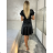 Women's Short Casual Short Sleeve Dress (S/M ONE SIZE) ITALIAN FASHION IMPSH236544