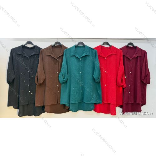 Women's Summer Long Harem Pants (42/44/46 ONE SIZE) ITALIAN FASHION IM424361