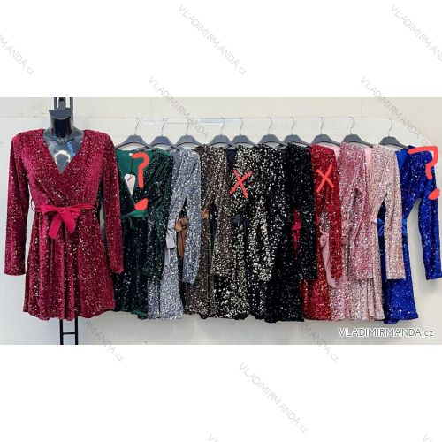 Women's short summer icecool sleeveless dress (S/M ONE SIZE) ITALIAN FASHION IMM23177