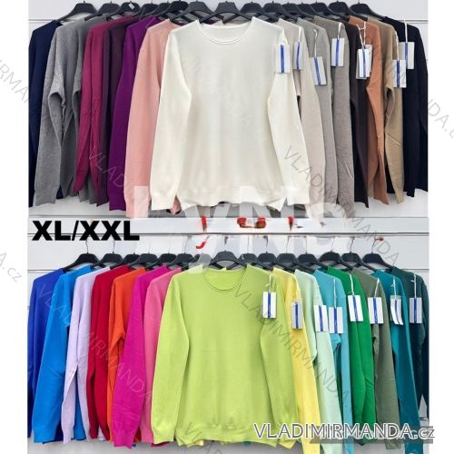 Women's oversized long sleeve sweater (XL/2XL ONE SIZE) IMWDL2510230